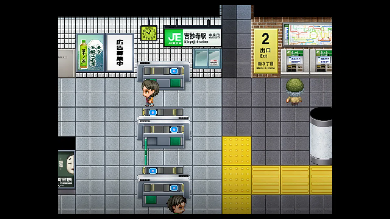 RPG Maker MZ - SERIALGAMES LivingGoodCity TILESET LocalStation SET Screenshot 1