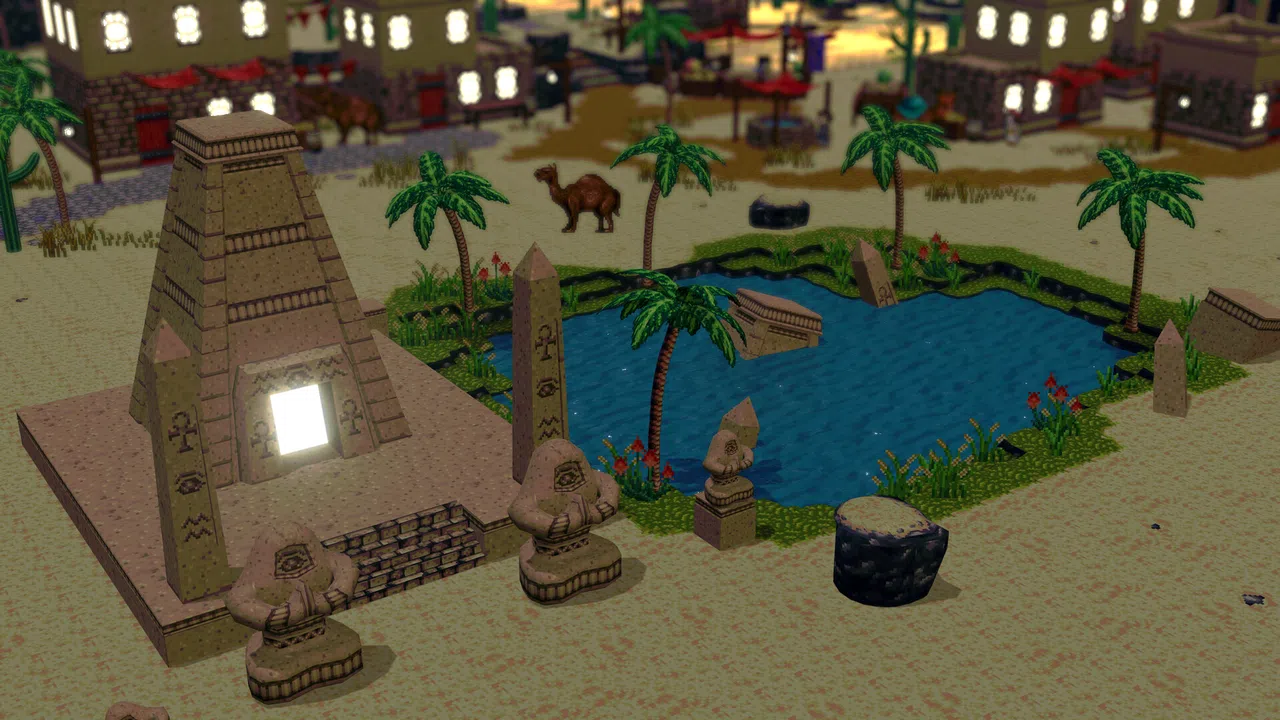 RPG Developer Bakin PixelScapes Desert Pack Screenshot 5