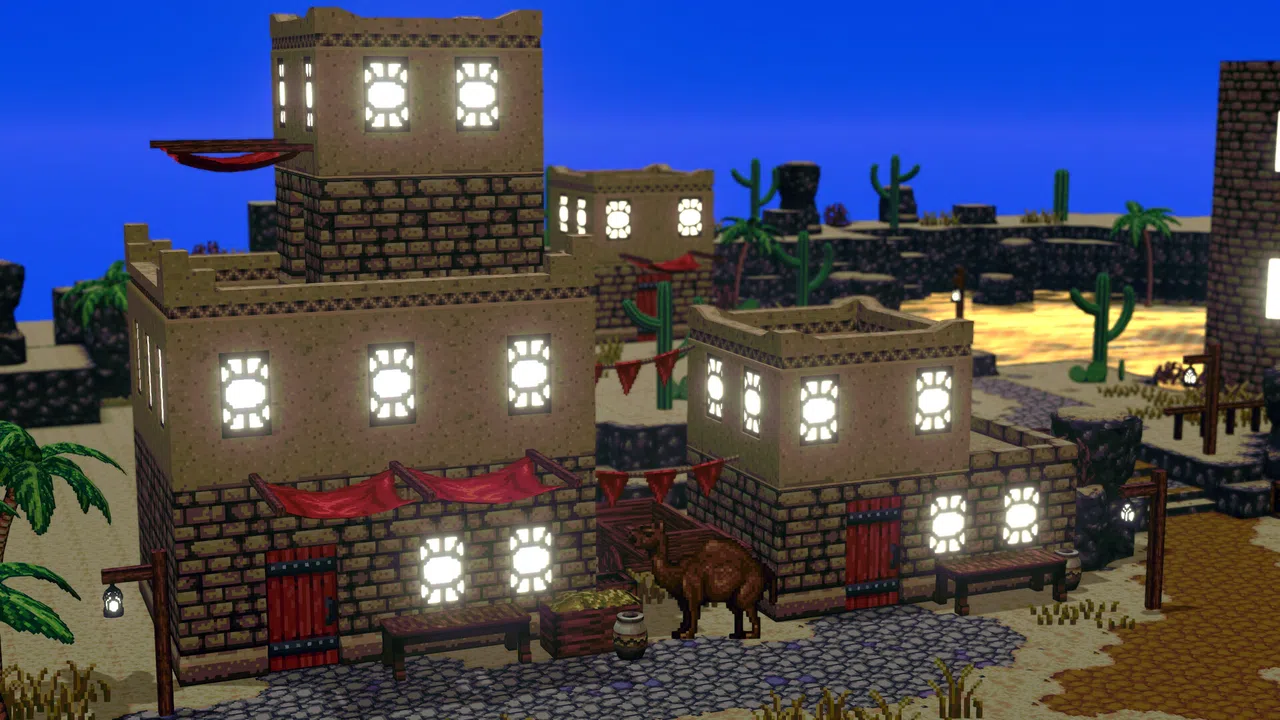 RPG Developer Bakin PixelScapes Desert Pack Screenshot 4