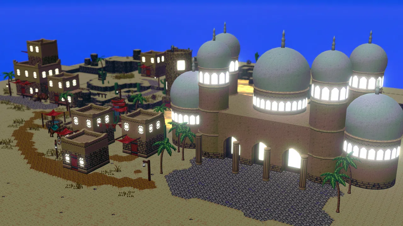 RPG Developer Bakin PixelScapes Desert Pack Screenshot 3