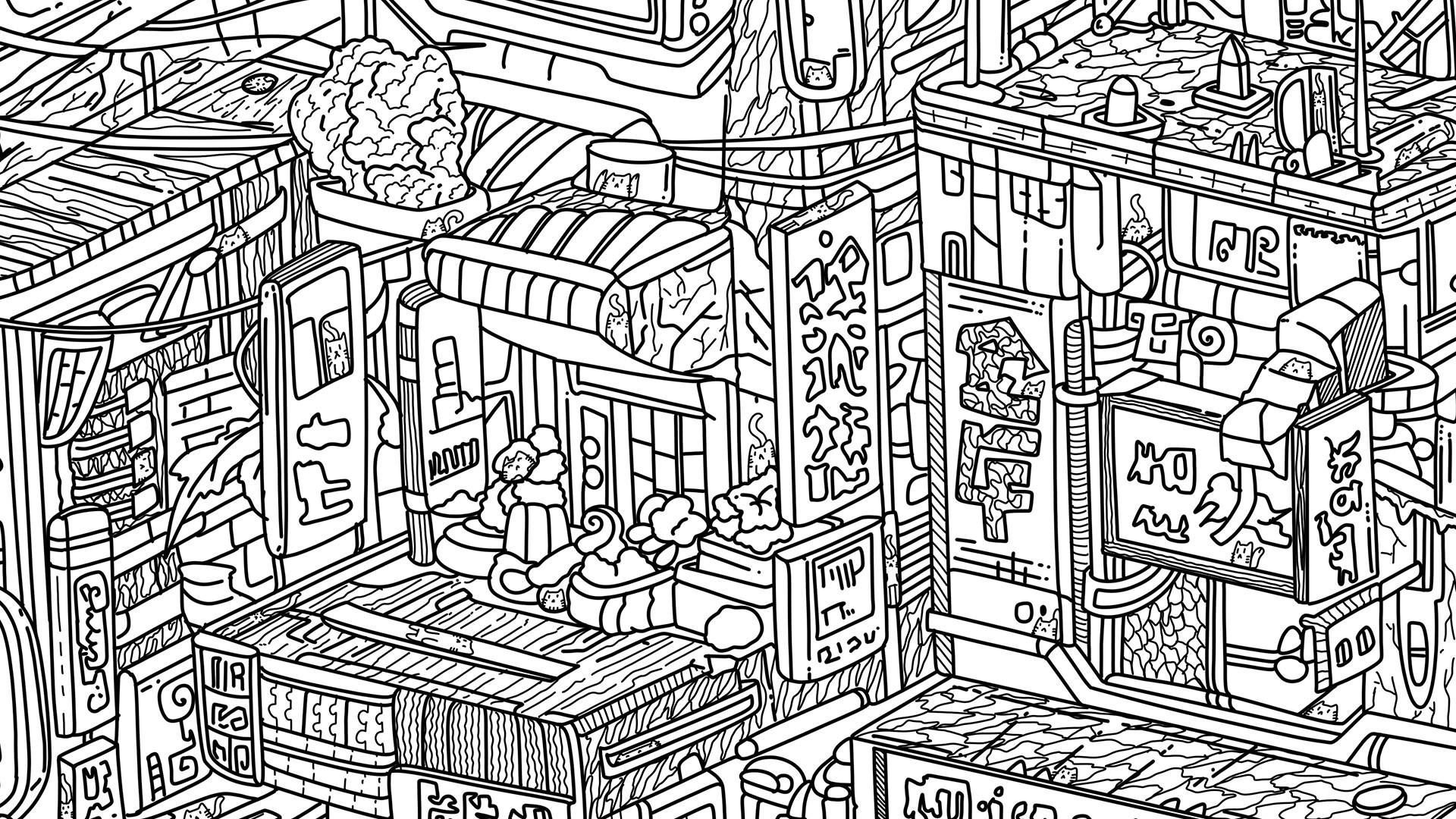 100 Cyberpunk Cats Screenshot 9