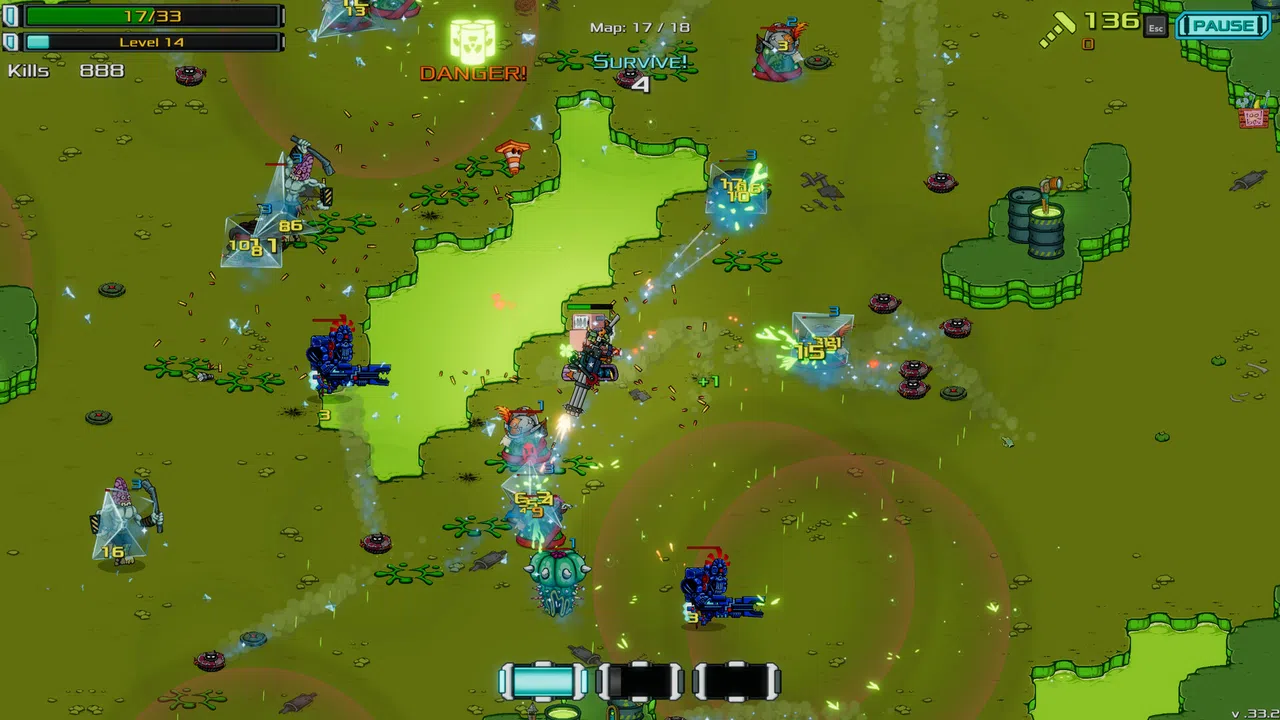 Gunbot Diplomacy: Blast Off Screenshot 1