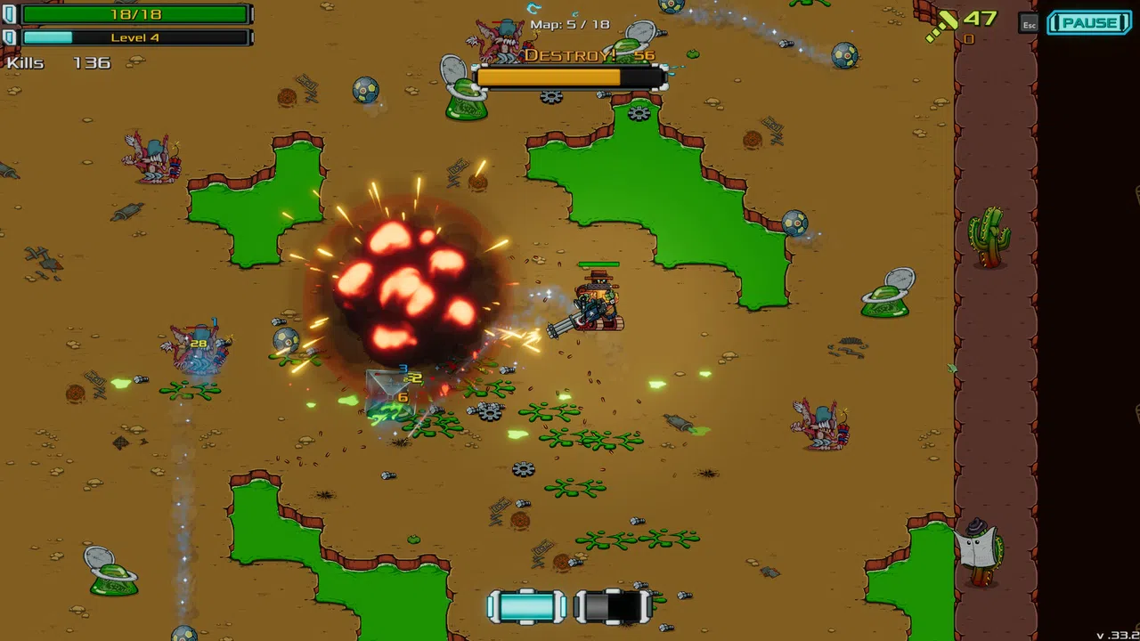 Gunbot Diplomacy: Blast Off Screenshot 0