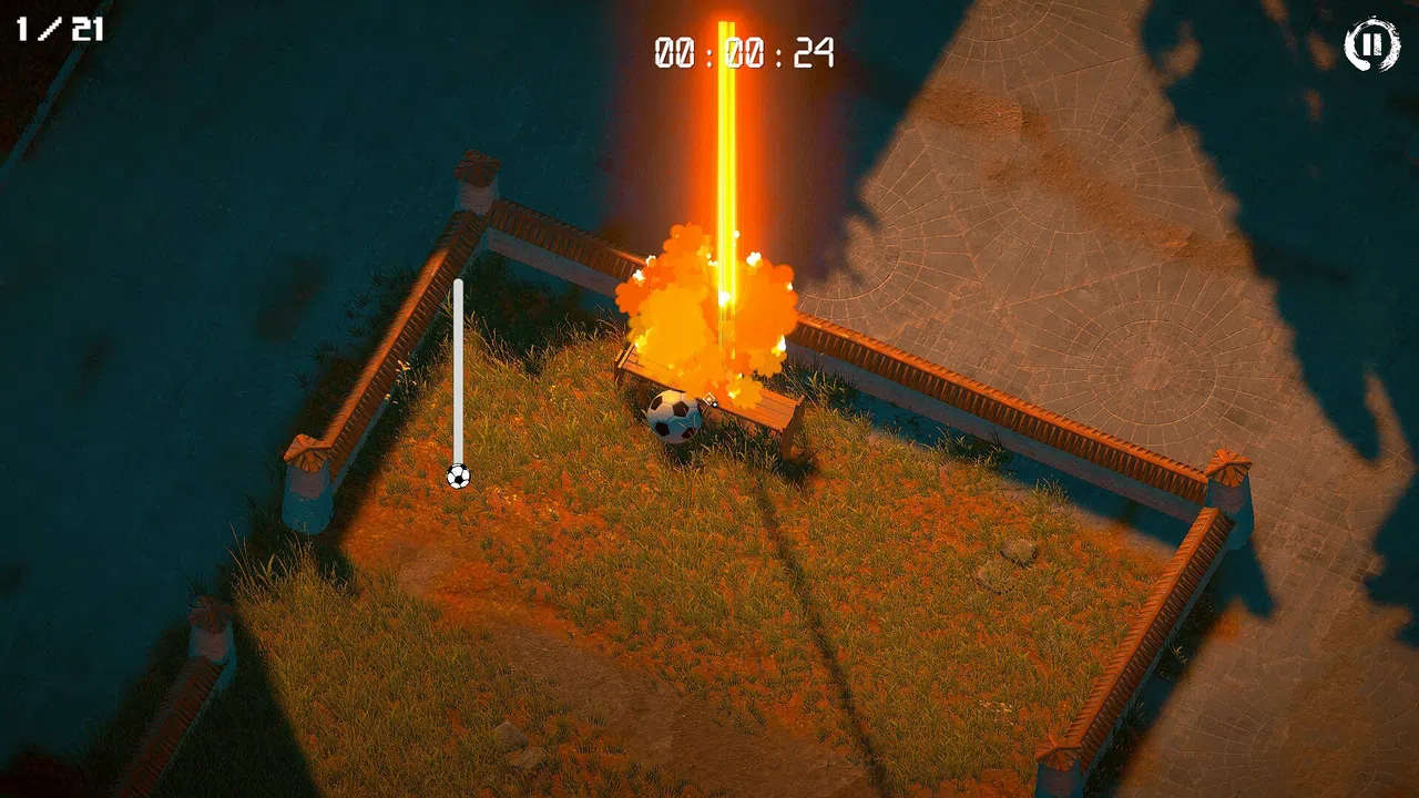 ROOM FOOTBALL - Sun Shrine Screenshot 2