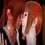 Megumi and Nicole in the park icon