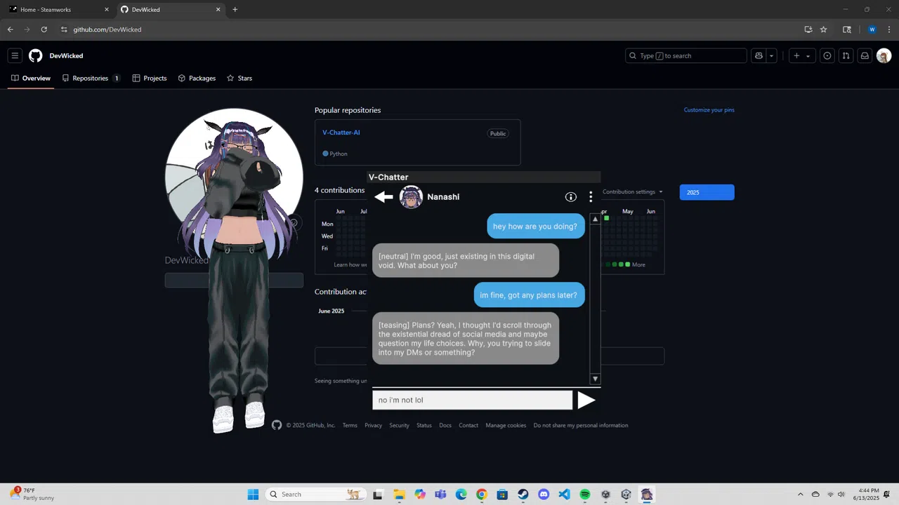 V-Chatter Screenshot 1