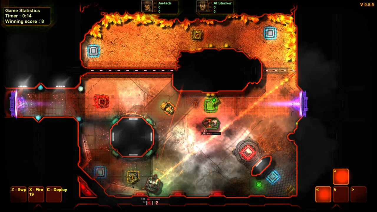Steel shadows arena Screenshot 9
