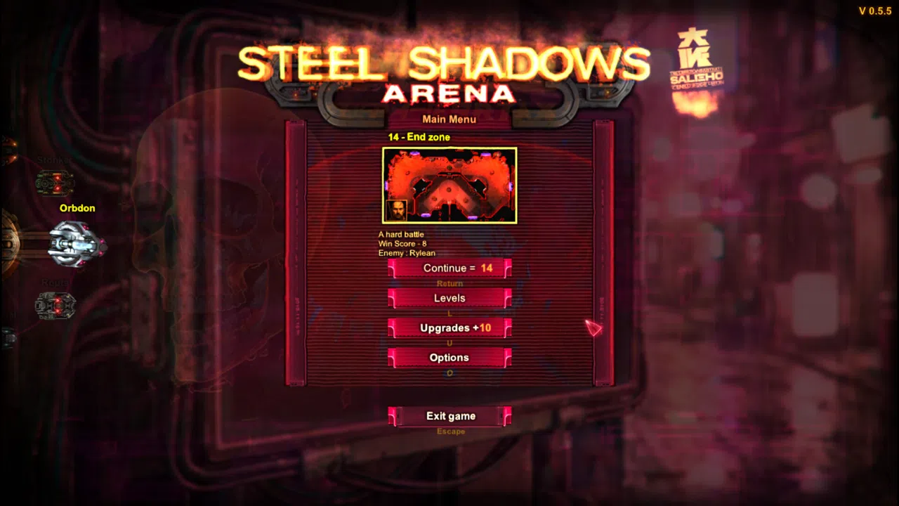 Steel shadows arena Screenshot 0