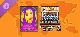 Pixel Cross Stitch - Enchanted Worlds Pack 2
