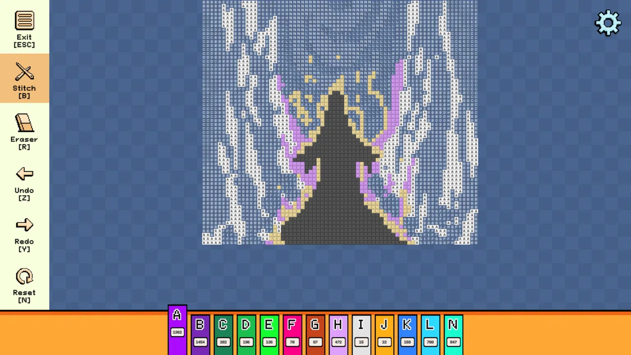 Pixel Cross Stitch - Enchanted Worlds Pack 2 Screenshot 0