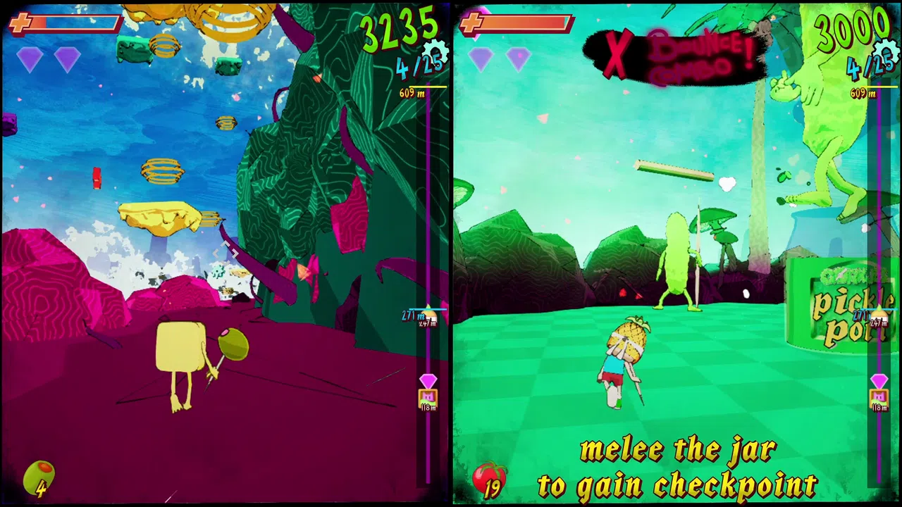 GØRKJES - finger food fighting Screenshot 6