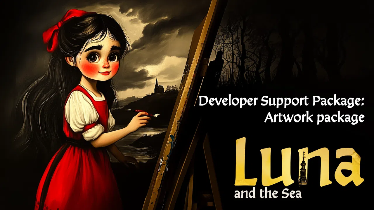 Luna and the Sea - Artwork pack (Supporter Pack) Screenshot 0