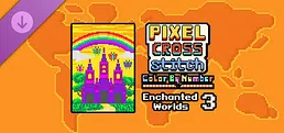 Pixel Cross Stitch - Enchanted Worlds Pack 3