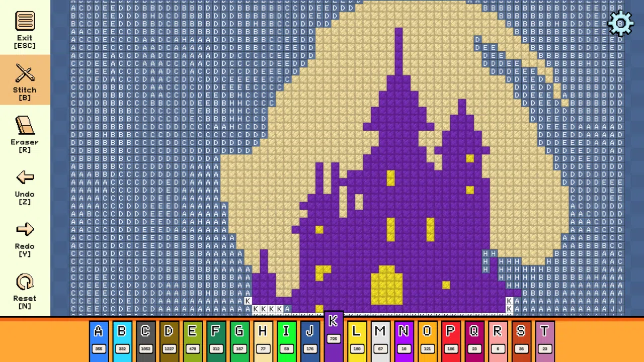 Pixel Cross Stitch - Enchanted Worlds Pack 3 Screenshot 3