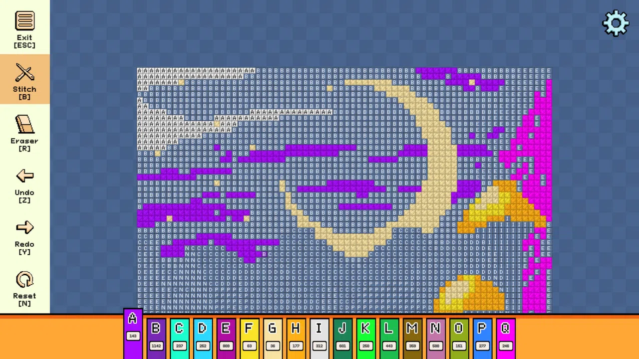 Pixel Cross Stitch - Enchanted Worlds Pack 3 Screenshot 1