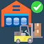 Warehouse and Forklift are Available Now icon