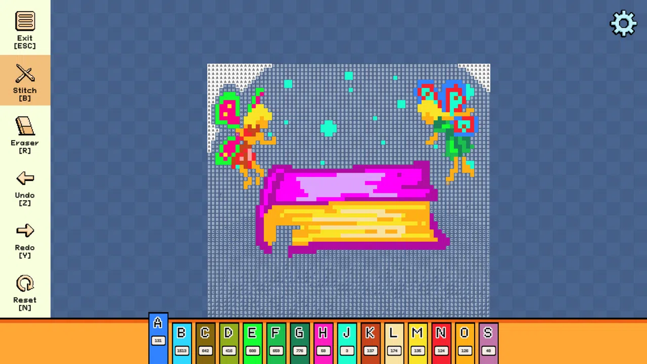 Pixel Cross Stitch - Enchanted Worlds Pack Screenshot 2