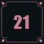 Complete 21 Hard Level icon