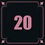 Complete 20 Hard Level icon
