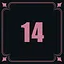 Complete 14 Hard Level icon