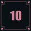 Complete 10 Hard Level icon