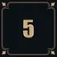 Complete 5 Easy Level icon