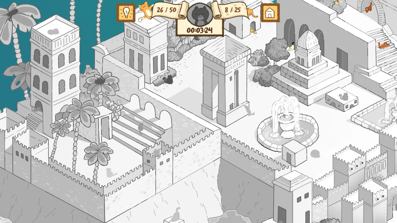 Cats Visiting Historical Times Screenshot 1