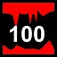 100M meters reached !  icon
