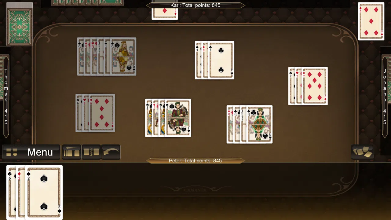 Absolute Canasta for Windows 11 Screenshot 2