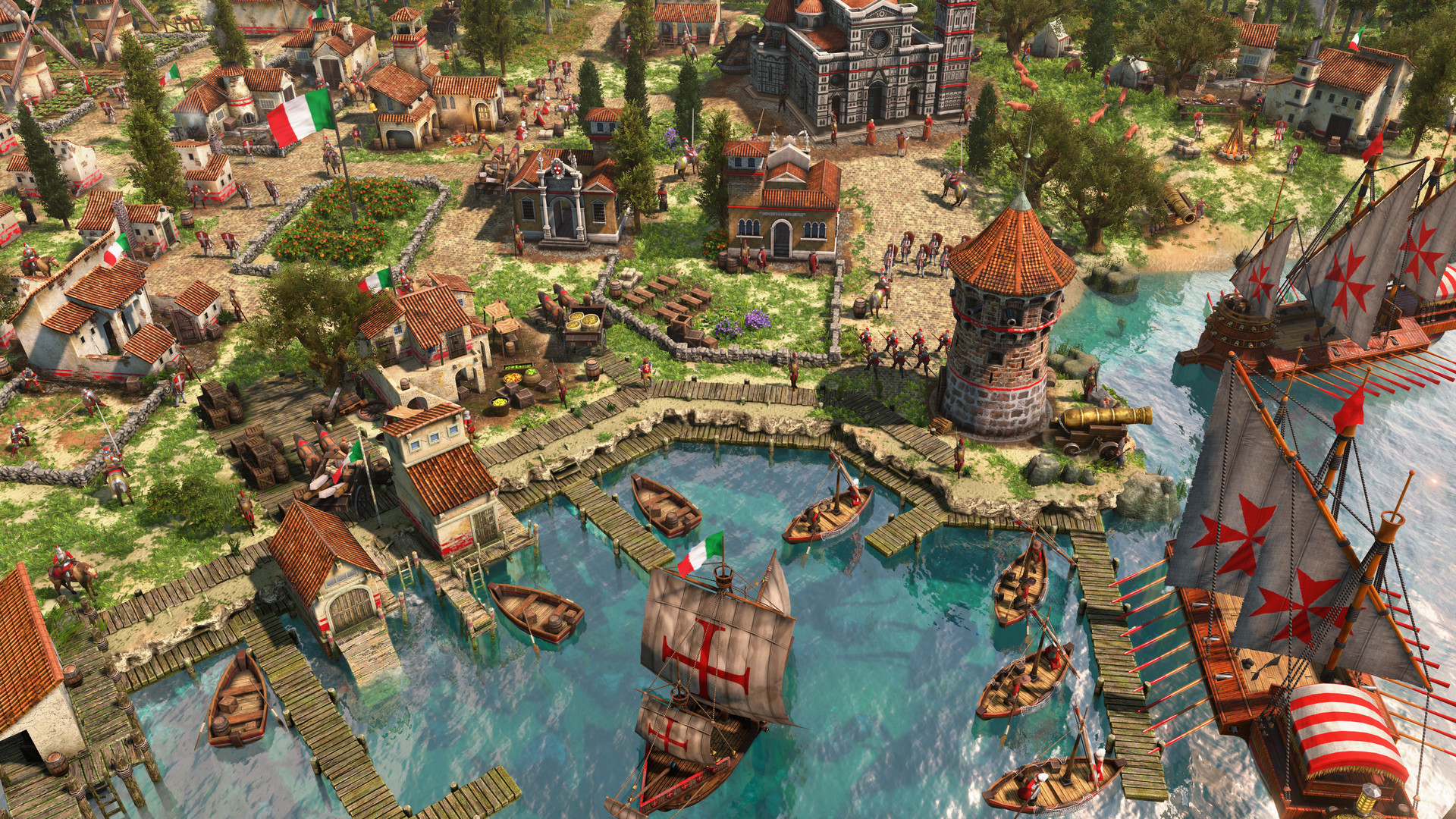 Age of Empires III: Definitive Edition - Knights of the Mediterranean Screenshot 0
