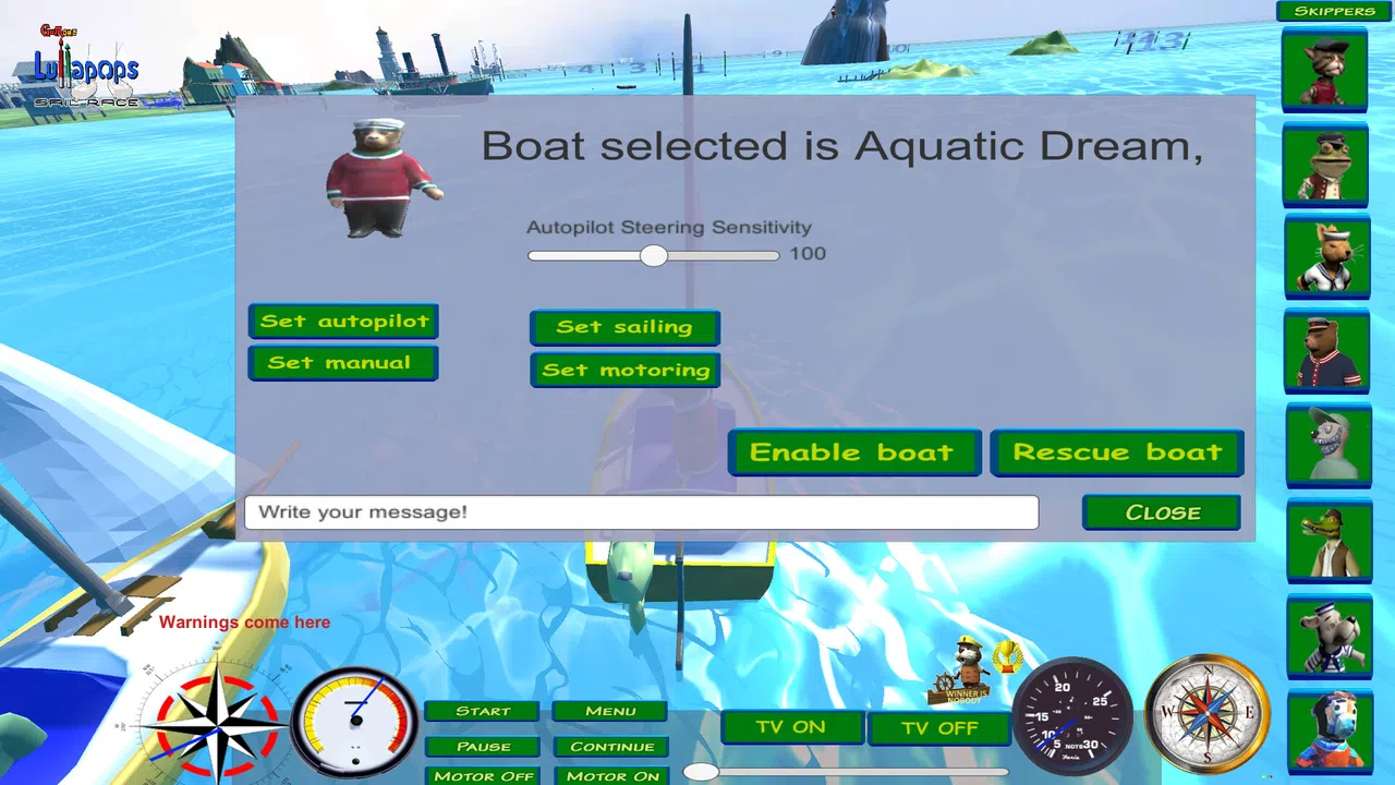 Lullapops Sail Race Screenshot 3