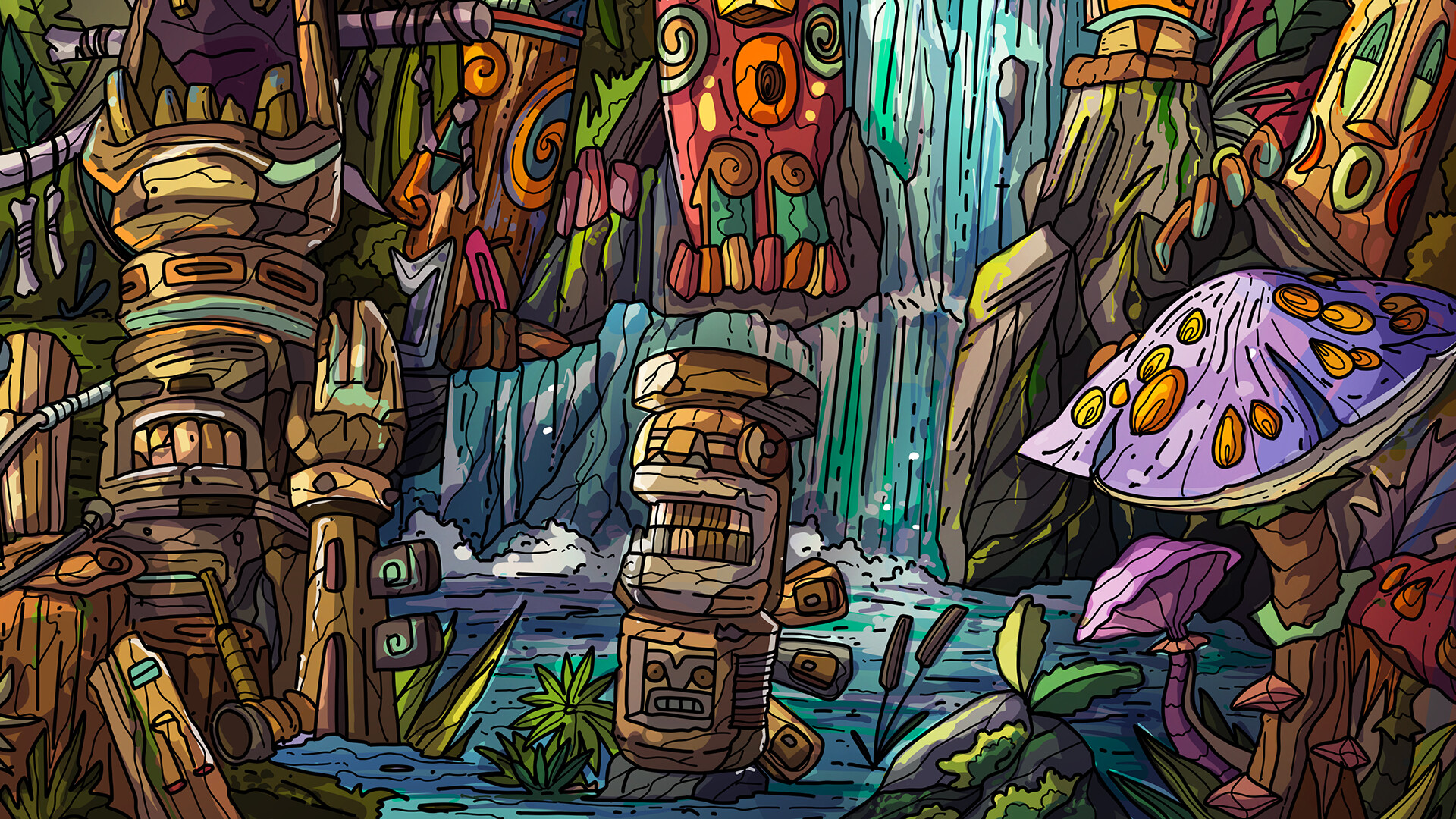 100 Tiki Cats Screenshot 4