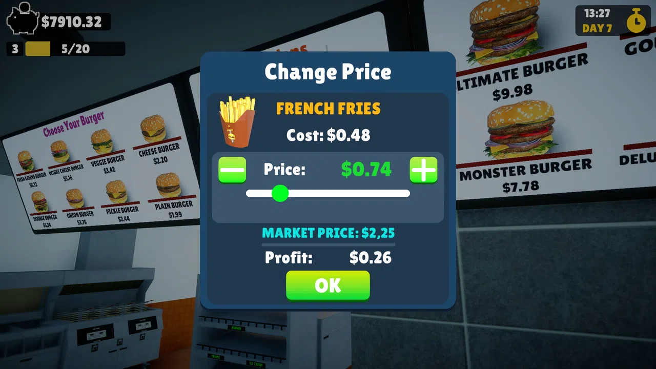 Burger Rush Simulator Screenshot 4