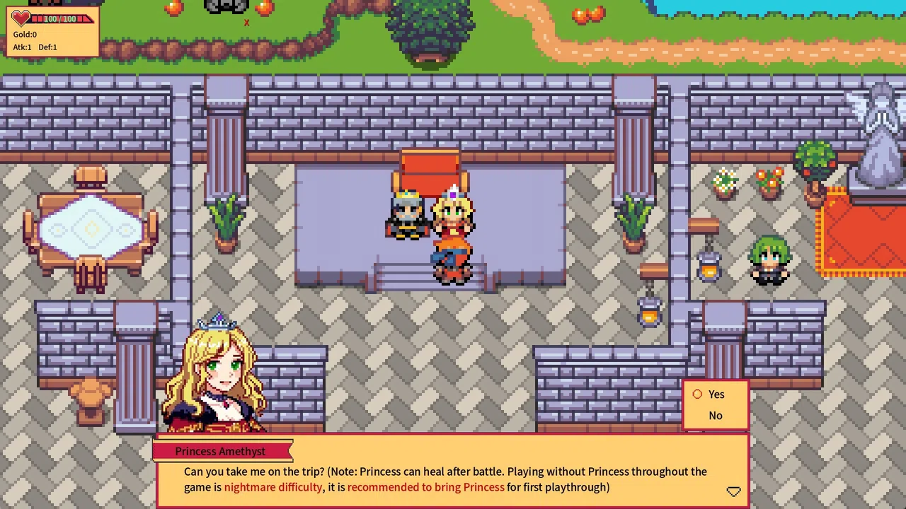 The Adventure of Amethyst Knight / 紫水晶骑士物语 Screenshot 2