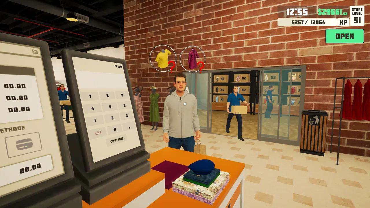 siMarket Cloth Store Simulator Screenshot 5