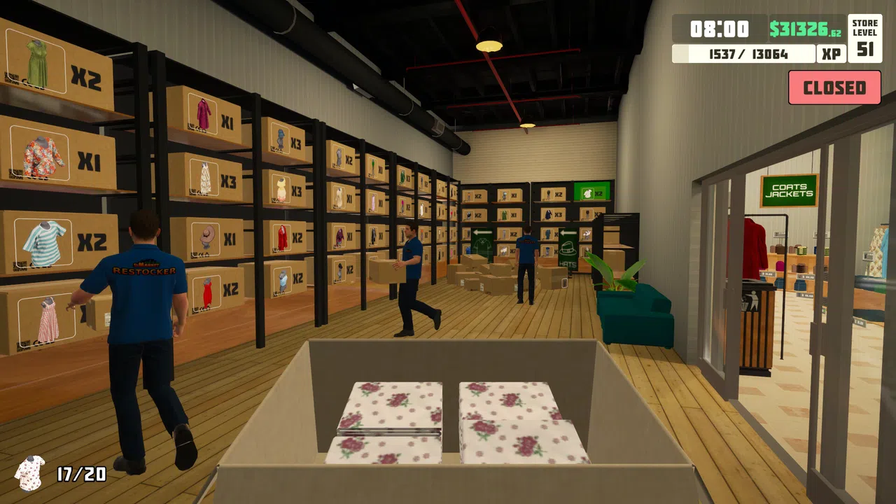 siMarket Cloth Store Simulator Screenshot 4