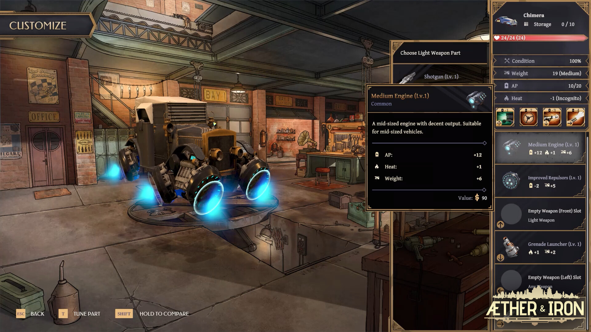 Aether & Iron Screenshot 3