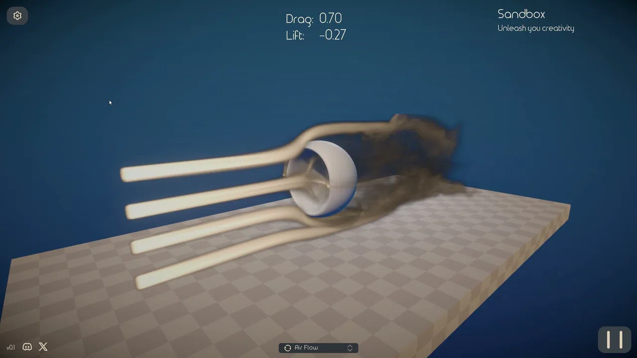 Wind Tunnel Simulator Screenshot 3