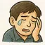 Crying icon