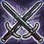 The harsh Viking world icon