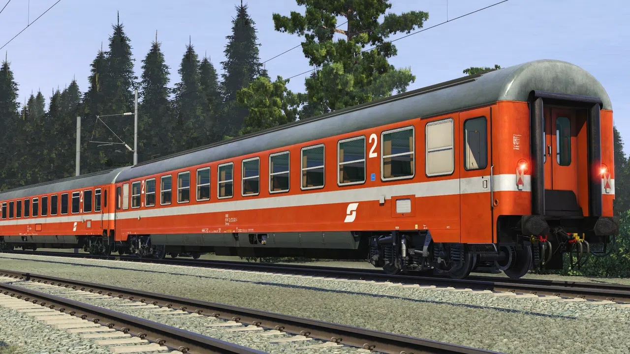Trainz Plus DLC - OBB SGP Second Class Pack Screenshot 7