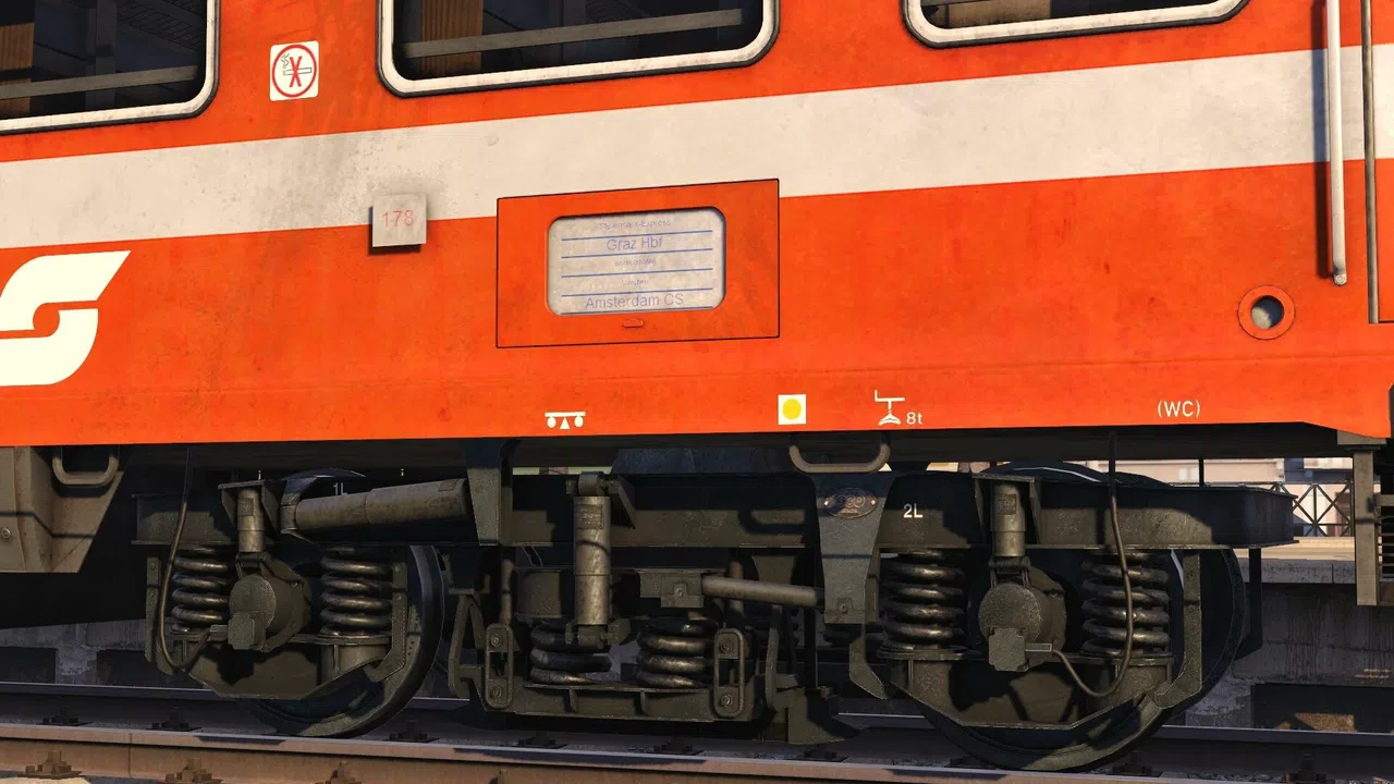 Trainz Plus DLC - OBB SGP Second Class Pack Screenshot 5