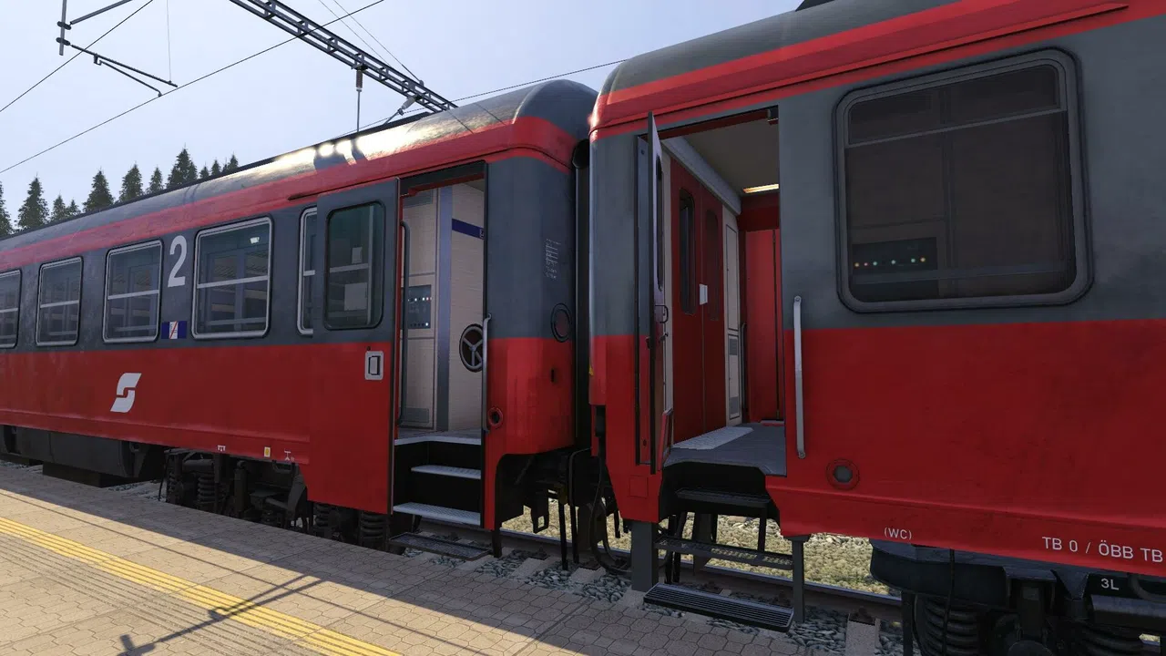 Trainz Plus DLC - OBB SGP Second Class Pack Screenshot 8