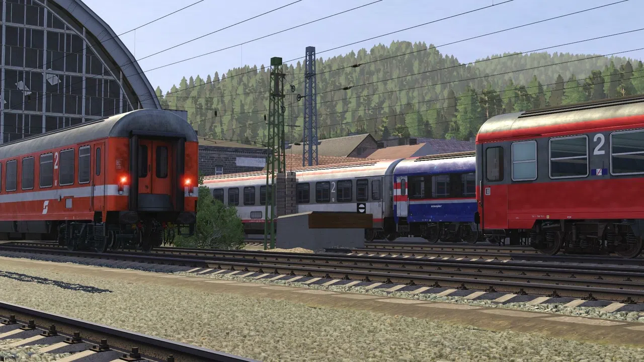 Trainz Plus DLC - OBB SGP Second Class Pack Screenshot 11