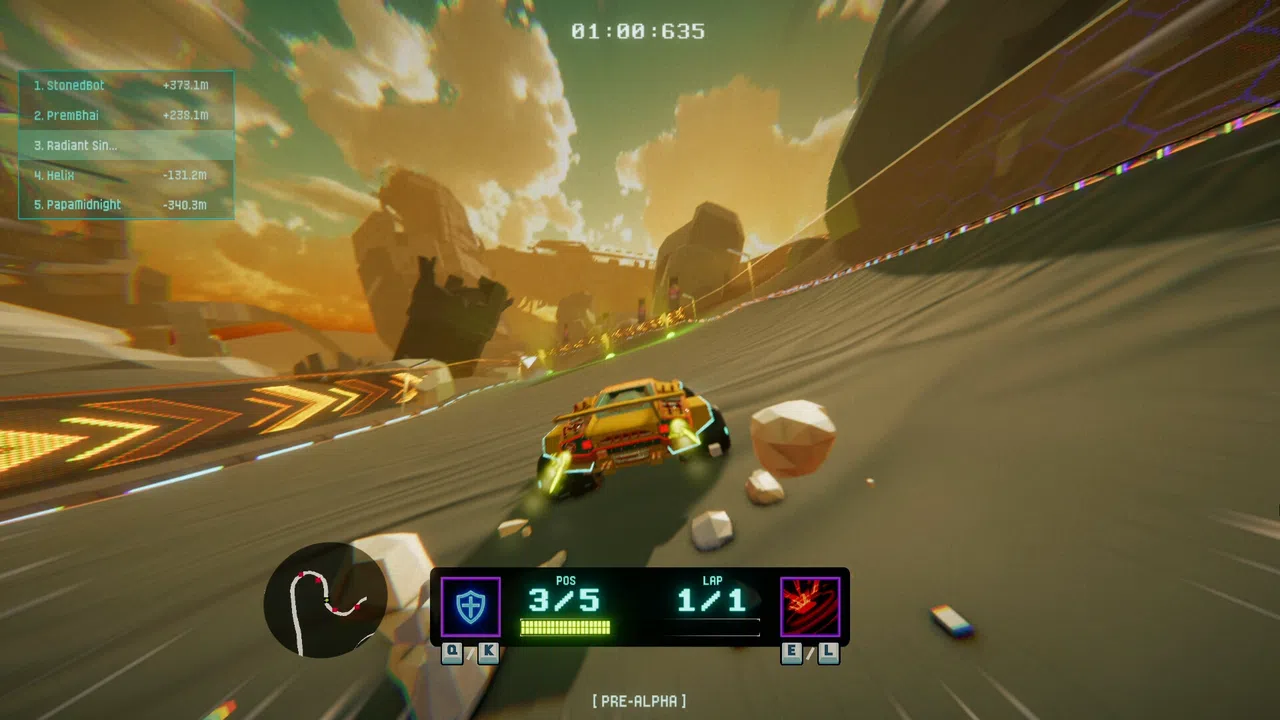 Cosmic Race Demo Screenshot 2