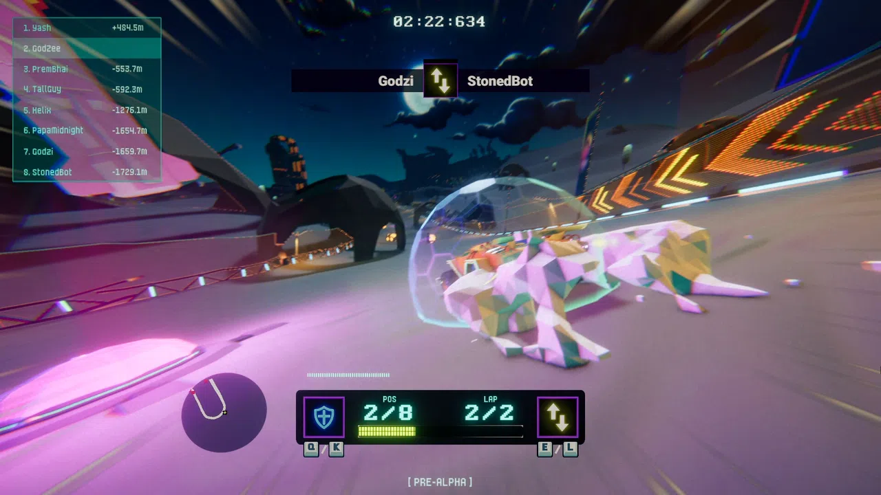 Cosmic Race Demo Screenshot 5