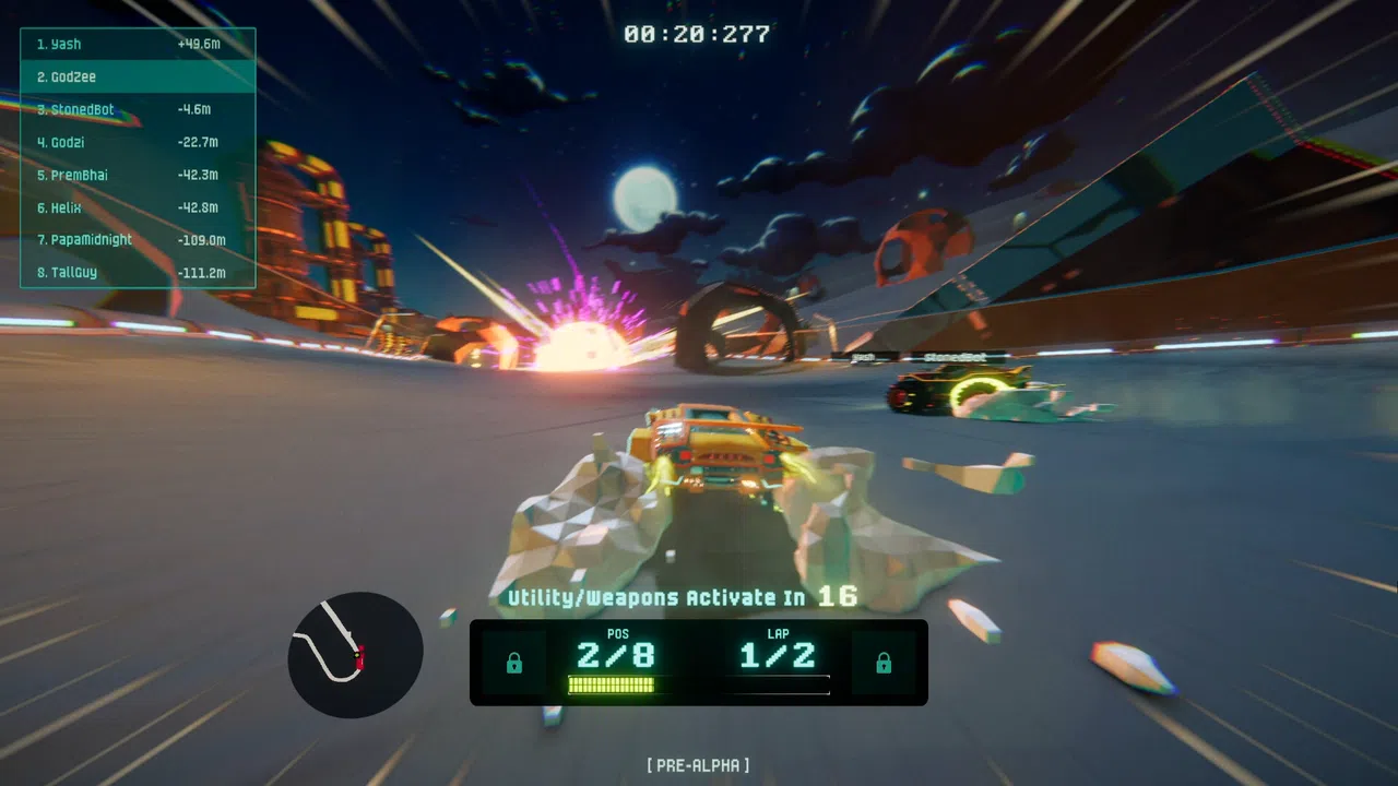 Cosmic Race Demo Screenshot 7