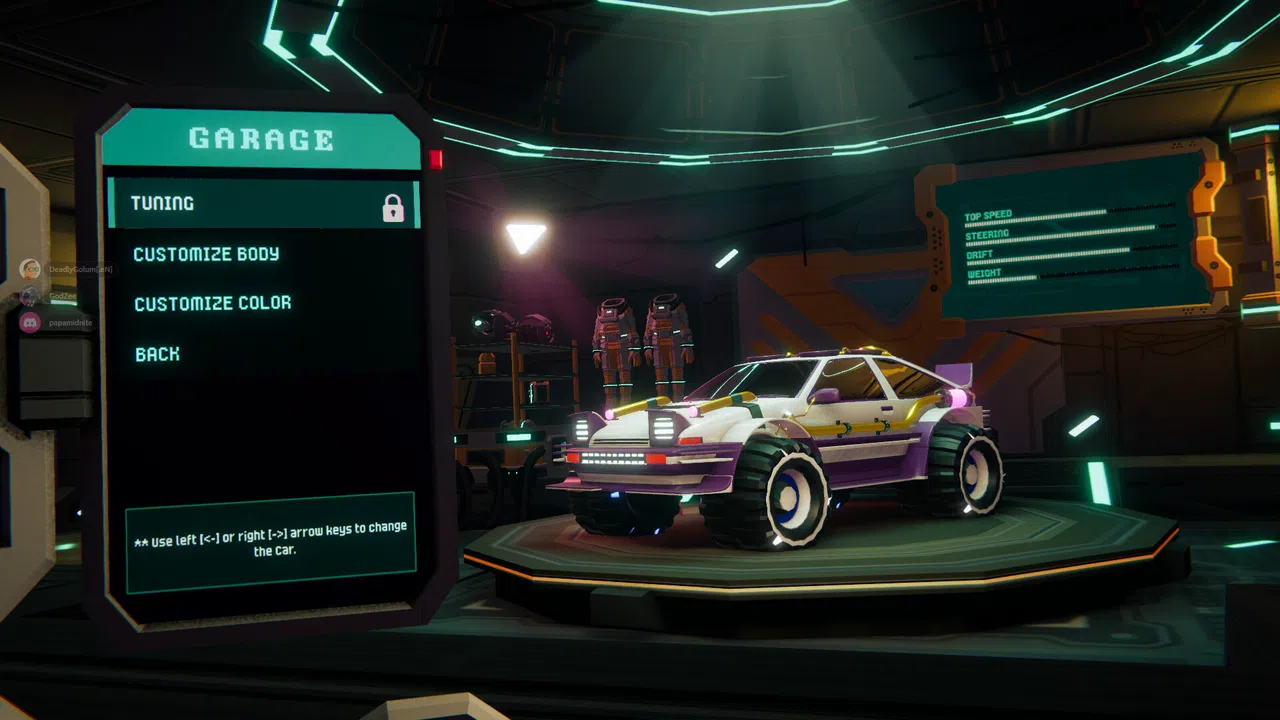 Cosmic Race Demo Screenshot 0