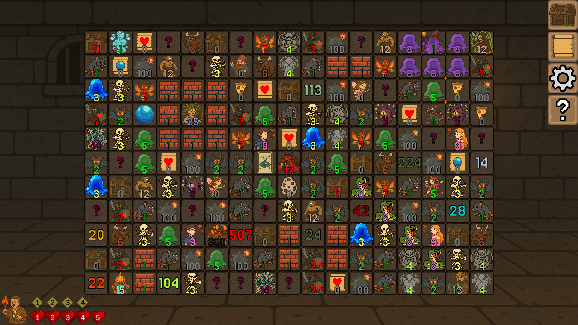 DungeonSweeper Screenshot 1