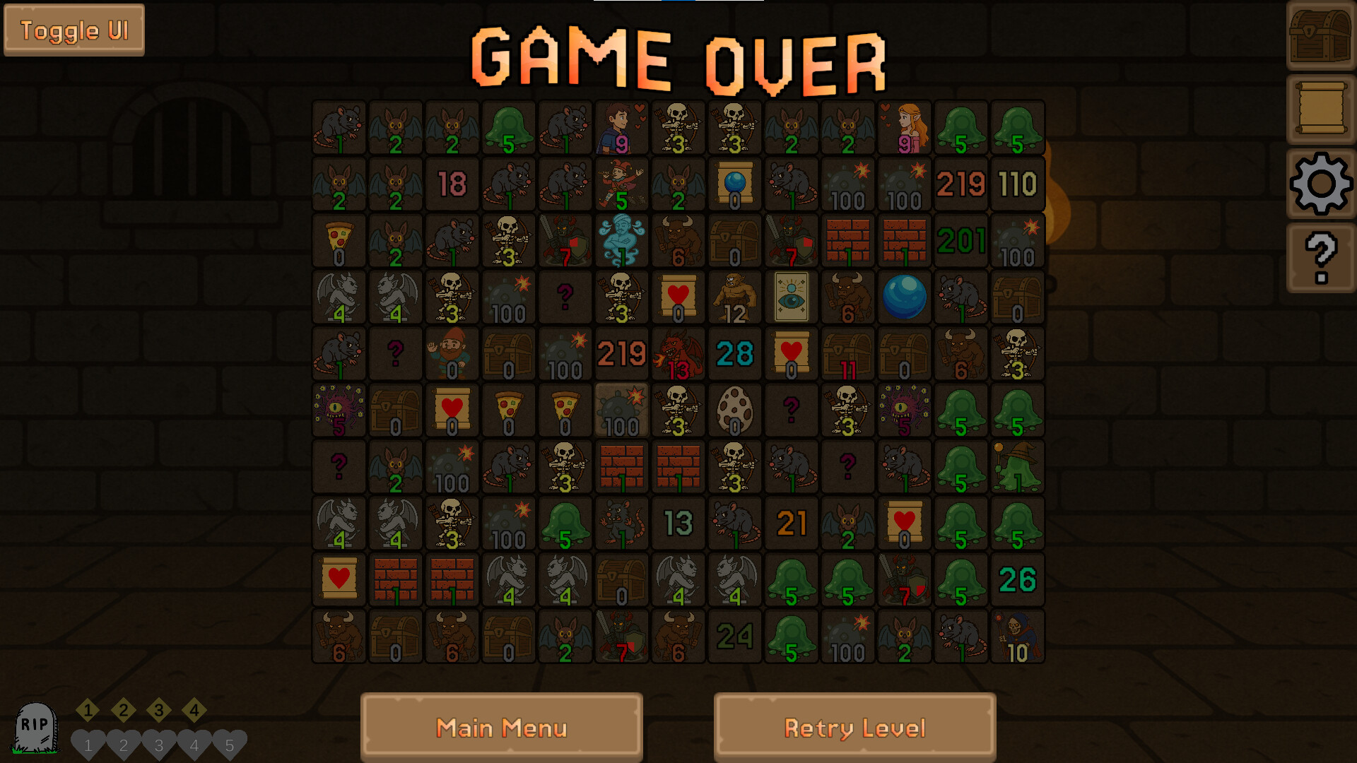 DungeonSweeper Screenshot 3